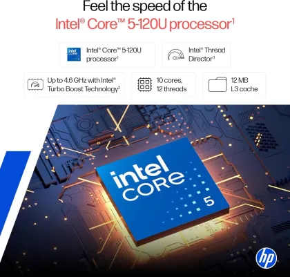 HP 15-FD1444TU Laptop (Intel Core 5 120U/ 8GB/ 512GB SSD/ Win11 Home)