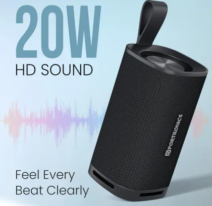 Portronics Fynix Mini 20W Bluetooth Speaker