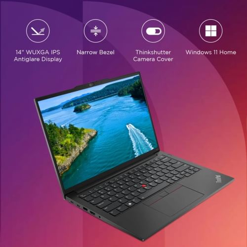 Lenovo ThinkPad E14 21JKS0X900 Laptop (13th Gen Core i5/ 16GB/ 1TB SSD/ Win11 Home)