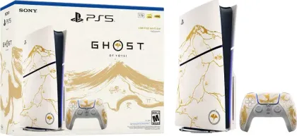 Sony PlayStation 5 Slim Gaming Console - Ghost of Yōtei Limited Edition Bundle