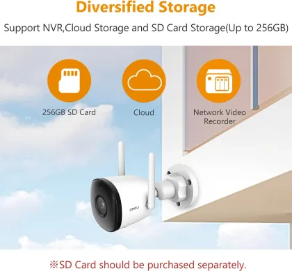 Imou Outdoor CCTV Bullet Security Camera