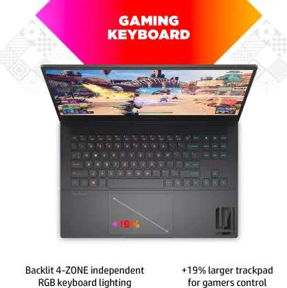 HP Omen 16-n0054AX Gaming Laptop (AMD Ryzen 7 6800H/ 16GB/ 1TB SSD/ Win11/ 6GB Graph)