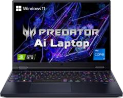 MSI Crosshair 16 HX D14VGKG-205IN Gaming Laptop vs Acer Predator Helios 16 NH.QNXSI.004 Gaming Laptop