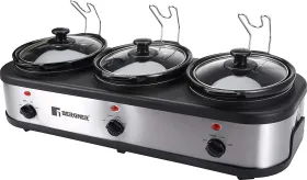 Bergner BG-194 Supreme Triple Pot 4.5L Electric Cooker