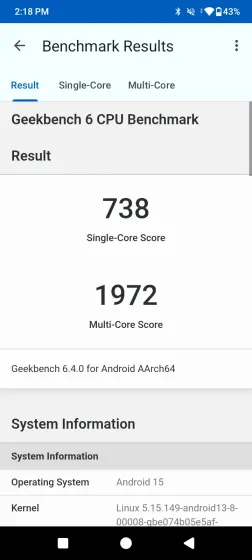 Geekbench