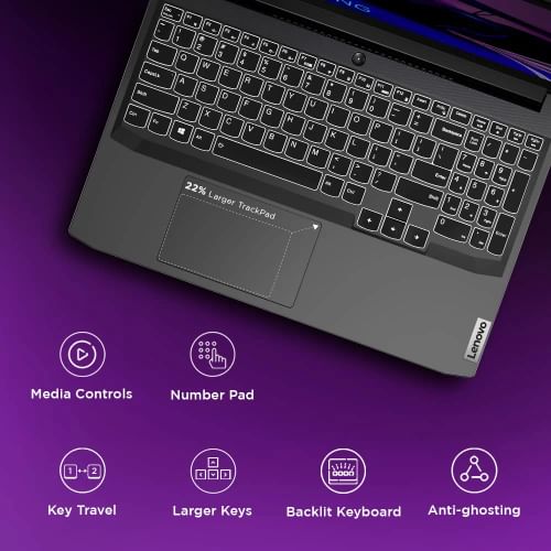 Lenovo IdeaPad Gaming 3 82K101LJIN Laptop (11th Gen Core i5/ 16GB/ 512GB SSD/ Win11 Home/ 4GB Graph)