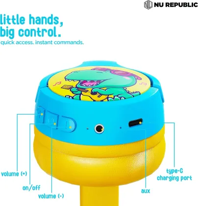 Nu Republic Beatpop Wireless Headphones