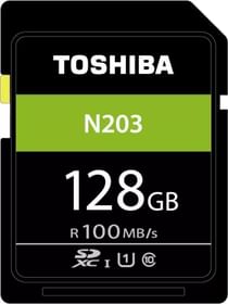 Toshiba N203 128 GB SDXC Class 10 100Mb/s Memory Card