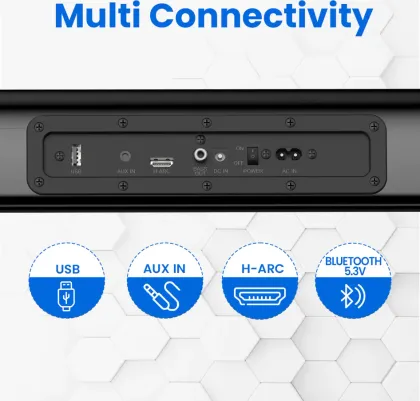 Portronics Pure Sound 106 120W Bluetooth Soundbar