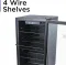 BLACK+DECKER BDB31HS 3.3 Cu Ft Single Glass Door Mini Refrigerator