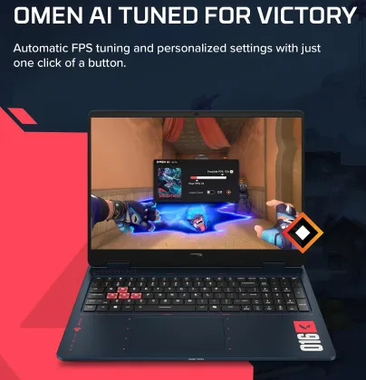 HP HyperX OMEN 16 16-ap1058AX Gaming Laptop (AMD Ryzen 9 9955HX/ 24GB RAM/ 1TB SSD/ Win11/ 8GB-RTX 5070)