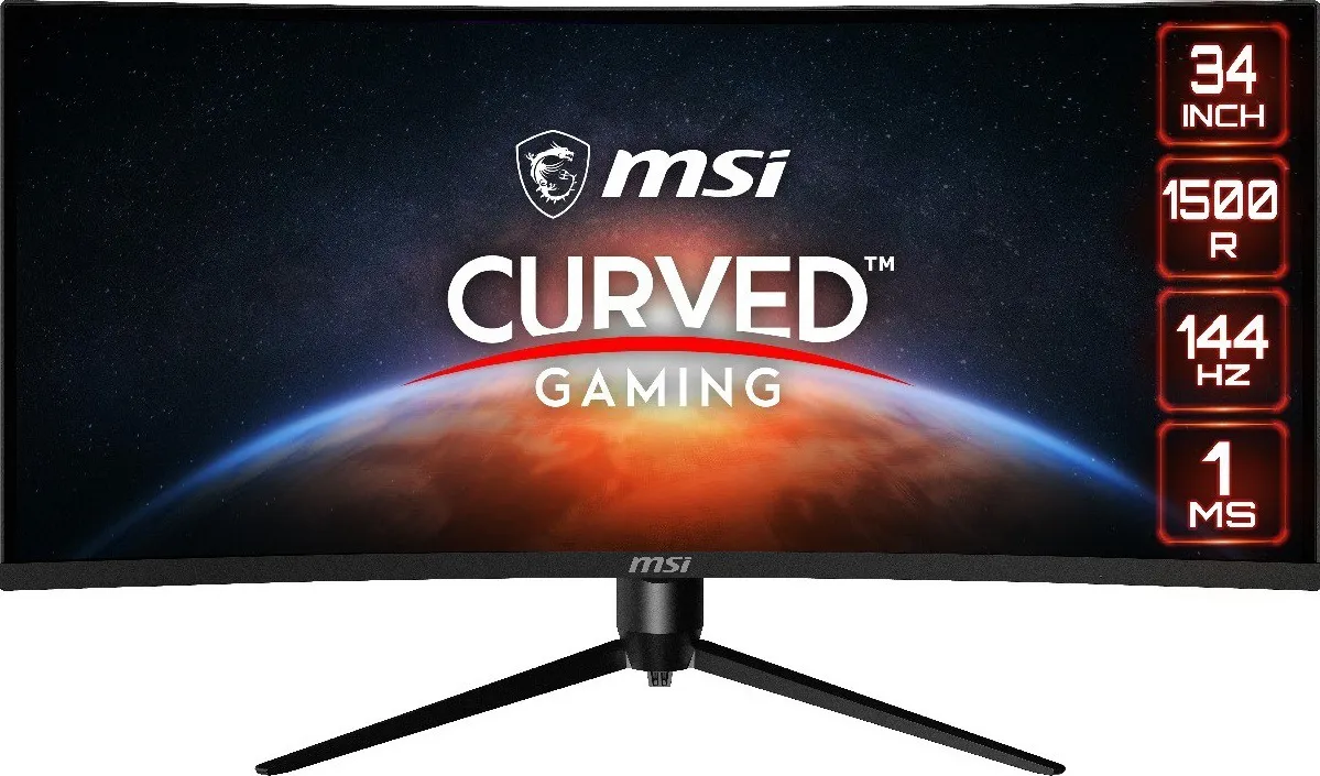 MSI MAG342CQR/ 3DB6 34 inch Quad HD LED Curved Gaming Monitor - Price ...