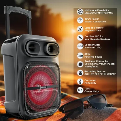 Intex Thriller 600 (S) 60W Bluetooth Speaker
