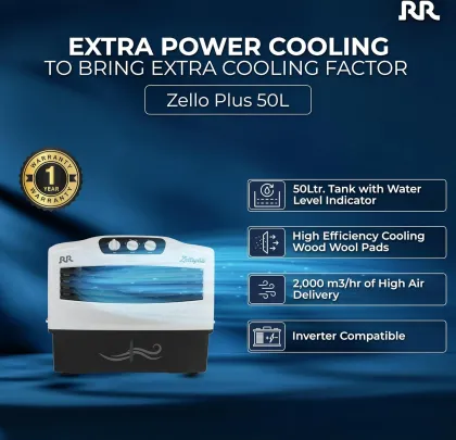 RR Zello Plus 50 Window Air Cooler