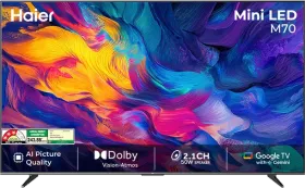 Haier M70 65 inch Ultra HD 4K Smart Mini LED TV (65M70UHMINI)