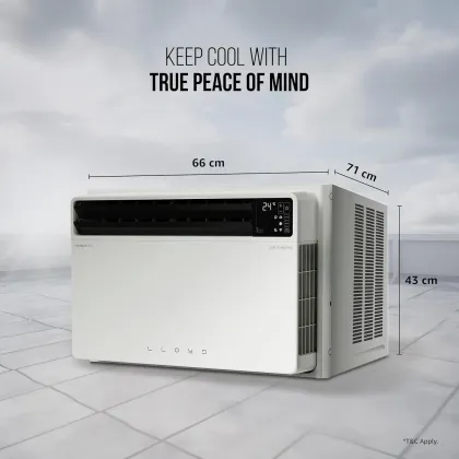 Lloyd GLW18V5AGTPR 1.5 Ton 5 Star 2026 Inverter Window AC