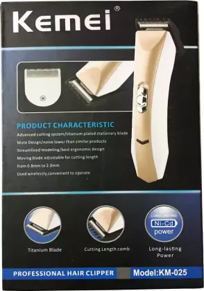 Kemei kM-025 Cordless Trimmer