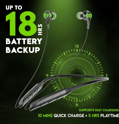 SpinBot BattleBudz NX550 Wireless Neckband