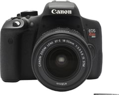 Canon EOS Rebel T6i DSLR Camera (EF-S 18-55mm + 55-250mm Lens)