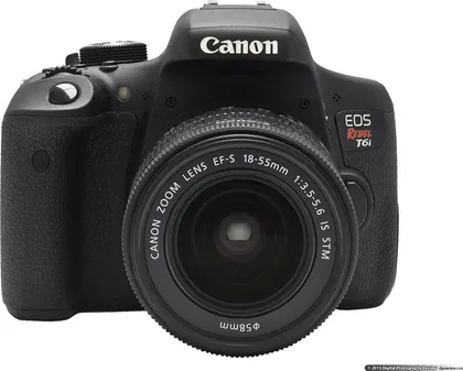 Canon EOS Rebel T6i DSLR Camera (EF-S 18-55mm 55-250mm Lens