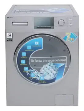 Koryo KWM1470INVFL 7 Kg Fully Automatic Front Load Washing Machine