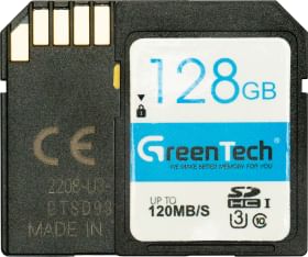 Green Tech Neo GT031 128 GB Micro SDHC UHS-1 Memory Card