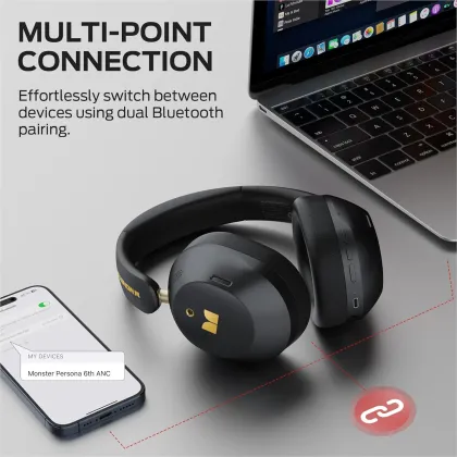 Monster Persona 6th ANC Wireless Headphones