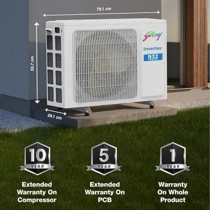 Godrej EI 18IINV5R32 WYS 1.5 Ton 5 Star 2024 Inverter Split AC