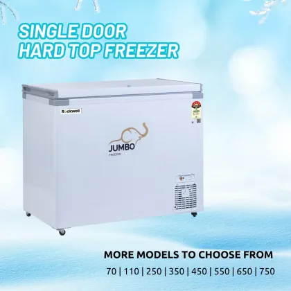 Rockwell 350SDU 350 L Single Door Deep Freezer