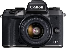 Canon EOS M5 Mirrorless Camera (EF-M15-45mm Lens)