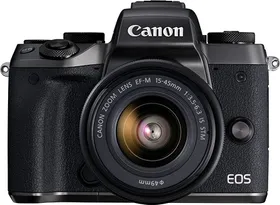 Canon EOS M5 Mirrorless Camera (EF-M15-45mm Lens)