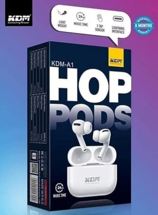 KDM A1 Hop Pods True Wireless Earbuds Price in India 2024 Full Specs Review Smartprix