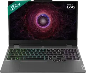 Lenovo LOQ 15ARP9 83JC00JYIN Gaming Laptop (AMD Ryzen 7 7435H/ 24GB/ 512GB SSD/ Win11/ 6GB RTX 4050 Graph)