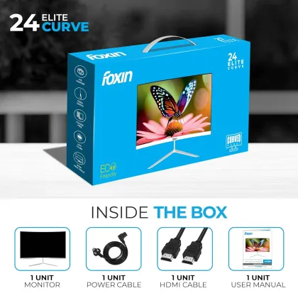 Foxin Elite 24 inch Full HD Curved Monitor