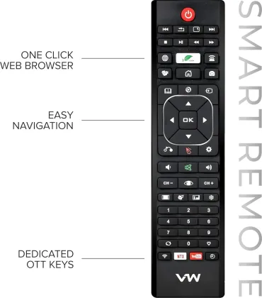 VW VW32F5 32 inch HD Ready Smart LED TV