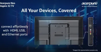 Acerpure Aspire Neo 32 inch HD Ready Smart LED TV (AP32HG41BASN5)