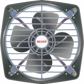 Rezen EXH09GRY70 9 inch 4 Blade Exhaust Fan