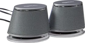 AmazonBasics USB-Powered V620 2.4W Wired Speakers
