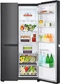 LG GL-B257HWBY 655 L 3 Star Side By Side Refrigerator