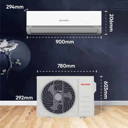 Sharp AH-SI17V3B-GCN 1.5 Ton 3 Star 2026 Inverter Split AC