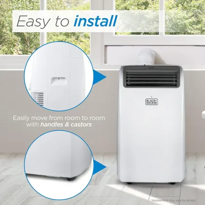 BLACK+DECKER BPACT14WT 14000 BTU 115V Portable AC