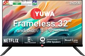 Yuwa Y-32S-FL 32 inch HD Ready Smart LED TV (2023 Model)