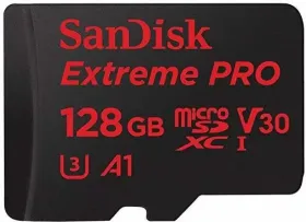 SanDisk Extreme PRO 128 SDXC UHS Class 3 100 MB/s Memory Card