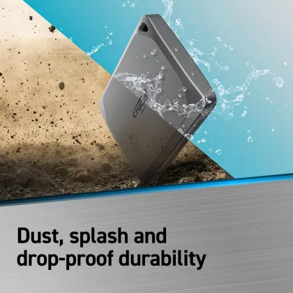 Crucial X9 Pro 1TB External Solid State Drive - image 4