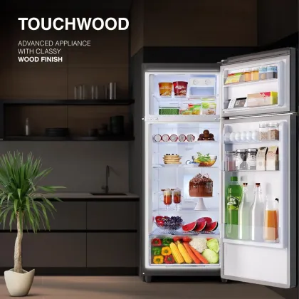 Godrej RT EONVOGUE 280C RI OK WD 244 L 3 Star Double Door Refrigerator
