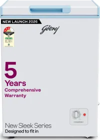Godrej DH ESNCS 130A 1RCGP RW 84 L Single Door Deep Freezer