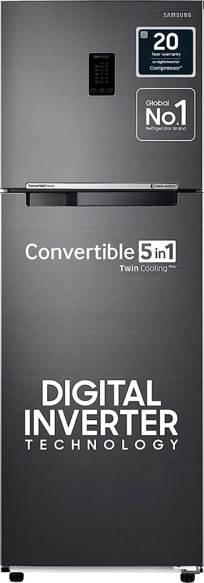 Samsung Rt322 Samsung RT37C4523BX 322 L 3 Star Double Door Refrigerator - Price in ...