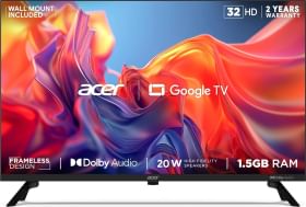 Acer G Series 32 inch HD Ready Smart LED TV (AR32GT2841HDFL)