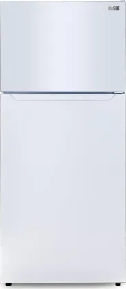 BLACK+DECKER BR1810HIMW 18.1 Cu Ft Double Door Refrigerator