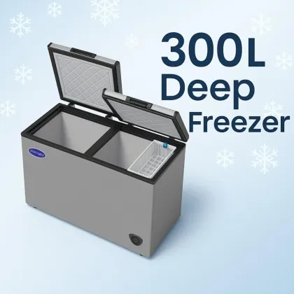 Minifrost M-BCF300L 300 L Double Door Deep Freezer